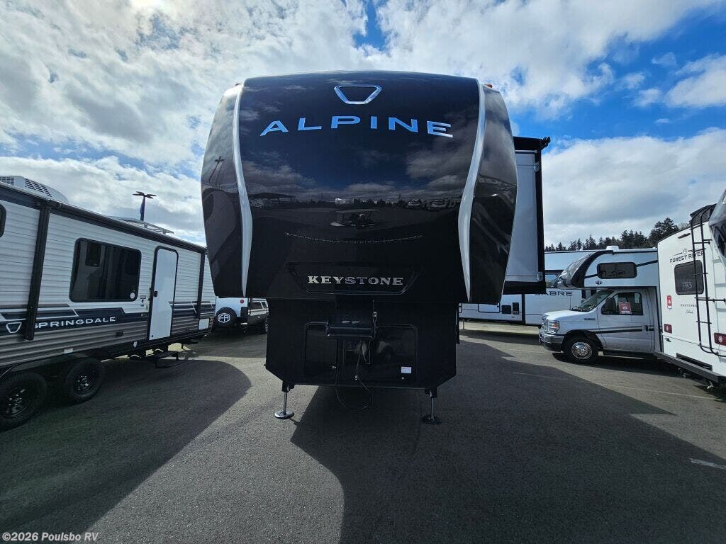 2026 Keystone Alpine Avalanche Edition Alpine Avalanche Edition - New Fifth Wheel For Sale by Poulsbo RV in Sumner, Washington features Awning