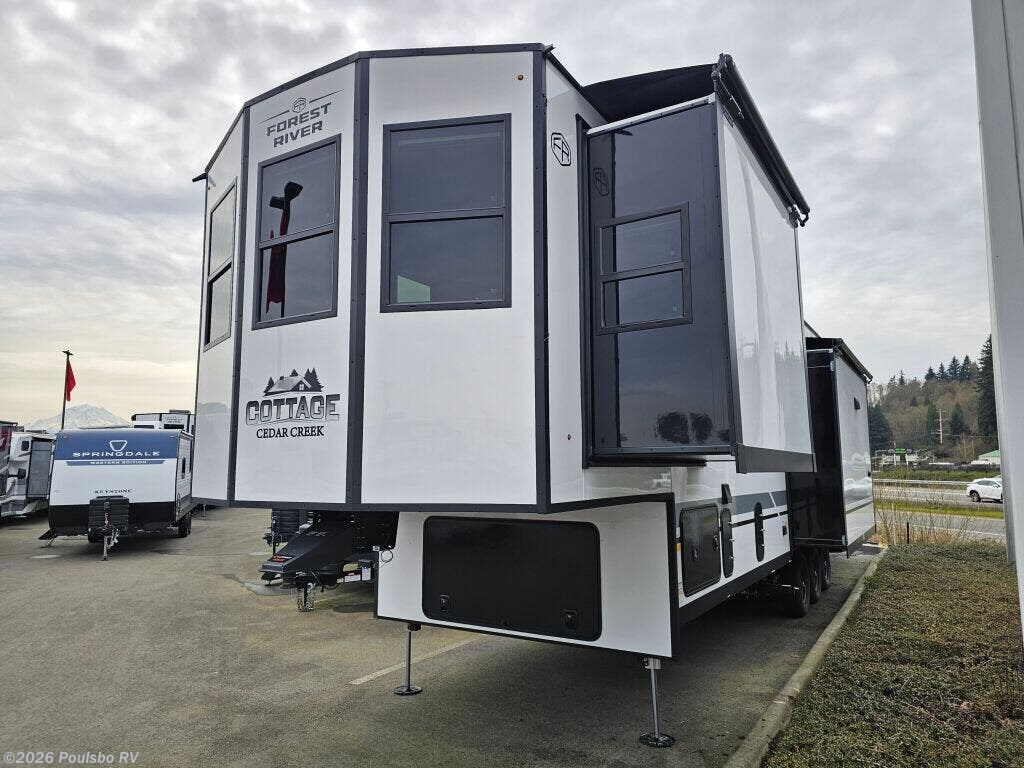 2026 Cedar Creek Cottage Cedar Creek Cottage by Forest River from Poulsbo RV in Sumner, Washington