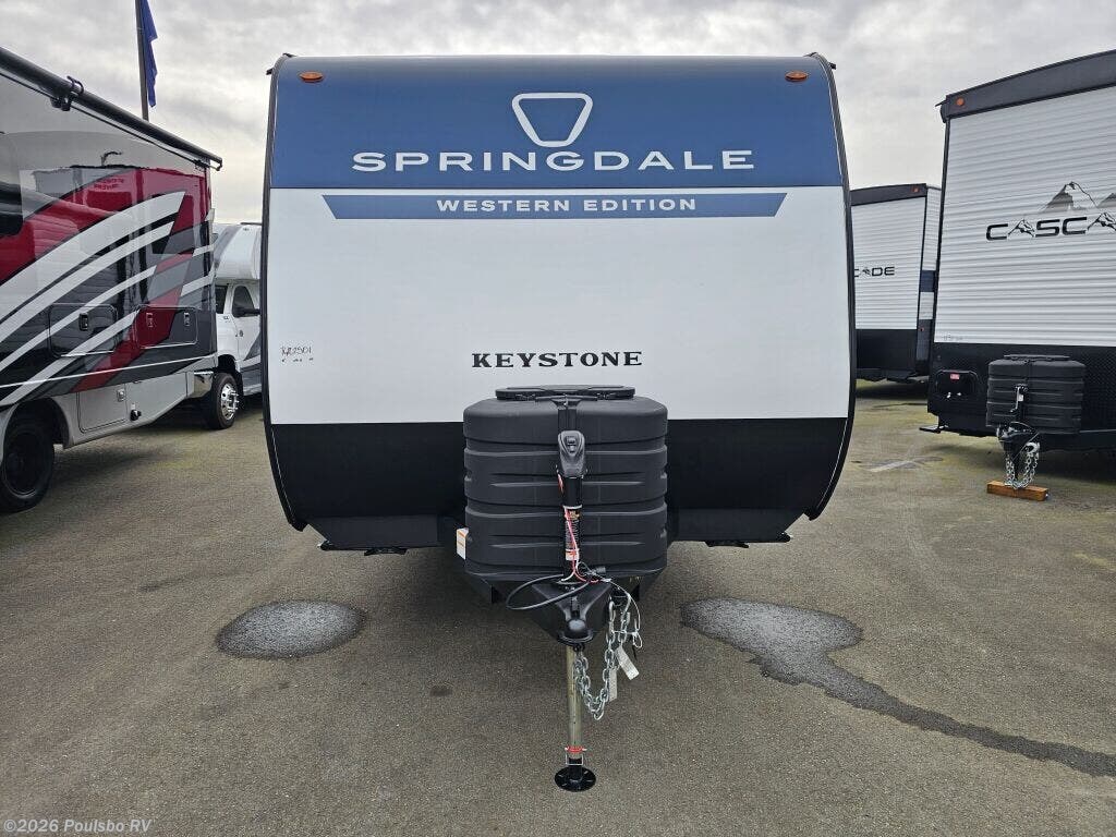 2026 Keystone Springdale Springdale - New Travel Trailer For Sale by Poulsbo RV in Sumner, Washington features Awning
