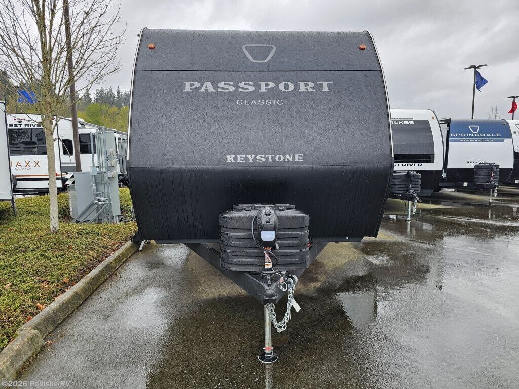 2026 Keystone Passport Passport - New Travel Trailer For Sale by Poulsbo RV in Sumner, Washington features Awning