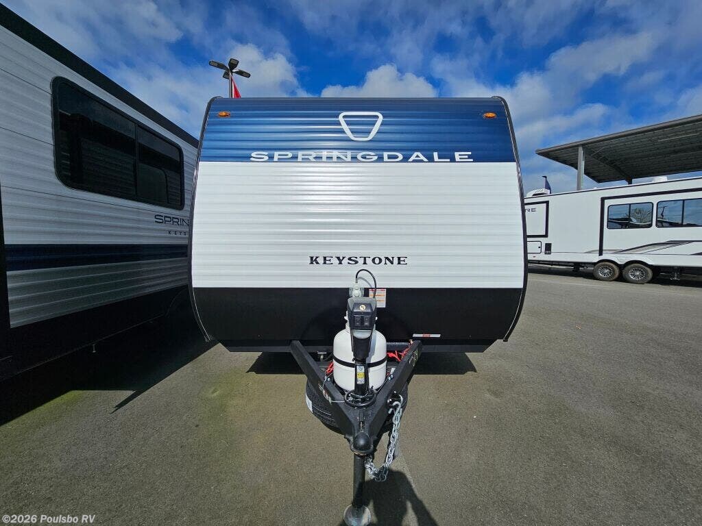 2026 Keystone Springdale Mini Springdale Mini - New Travel Trailer For Sale by Poulsbo RV in Sumner, Washington features Awning