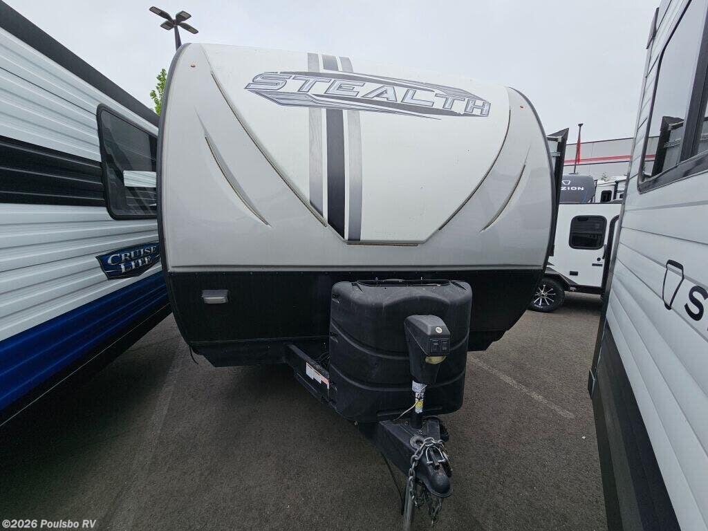 2020 Forest River Stealth Stealth - Used Toy Hauler For Sale by Poulsbo RV in Sumner, Washington features Awning