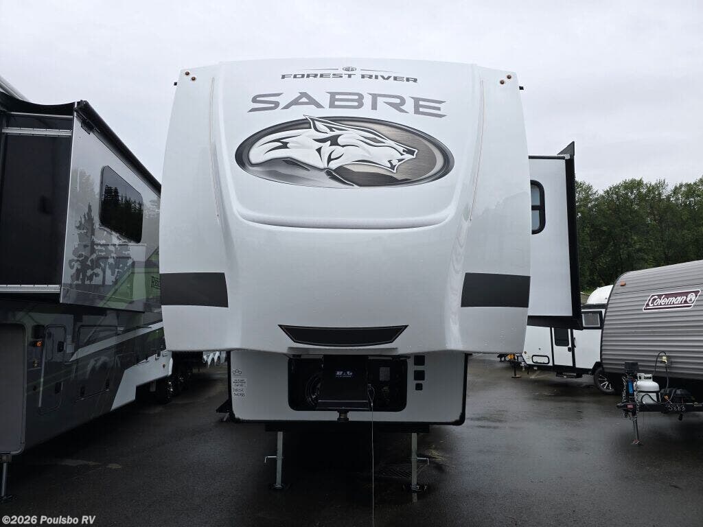 2026 Forest River Sabre Sabre - New Fifth Wheel For Sale by Poulsbo RV in Sumner, Washington features Awning