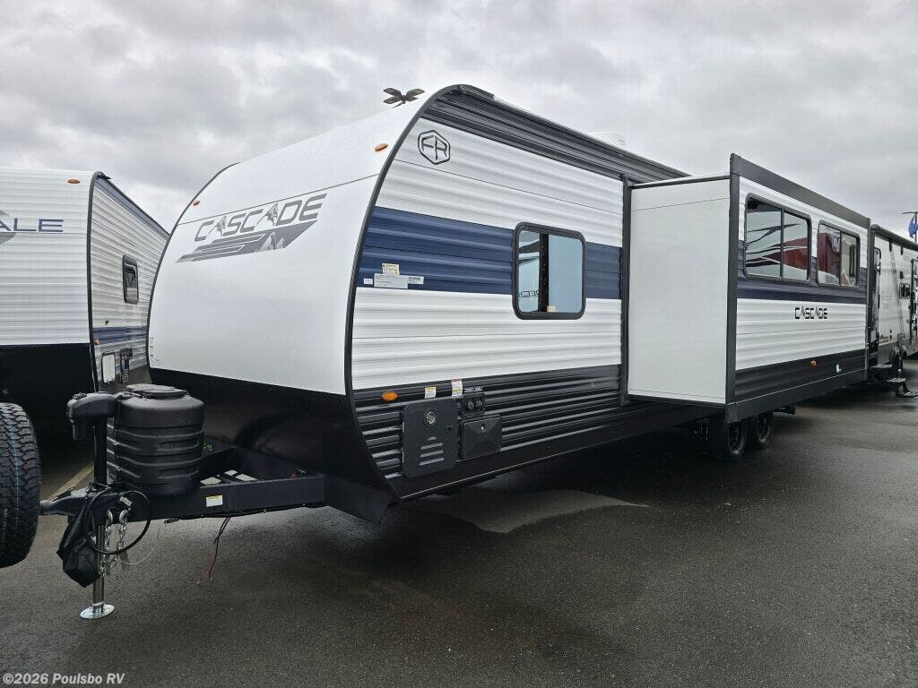 2026 Forest River Cascade Cascade - New Travel Trailer For Sale by Poulsbo RV in Sumner, Washington features Awning