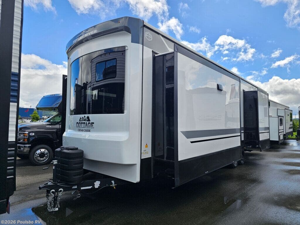 2026 Forest River Cedar Creek Cottage Cedar Creek Cottage - New Destination Trailer For Sale by Poulsbo RV in Sumner, Washington