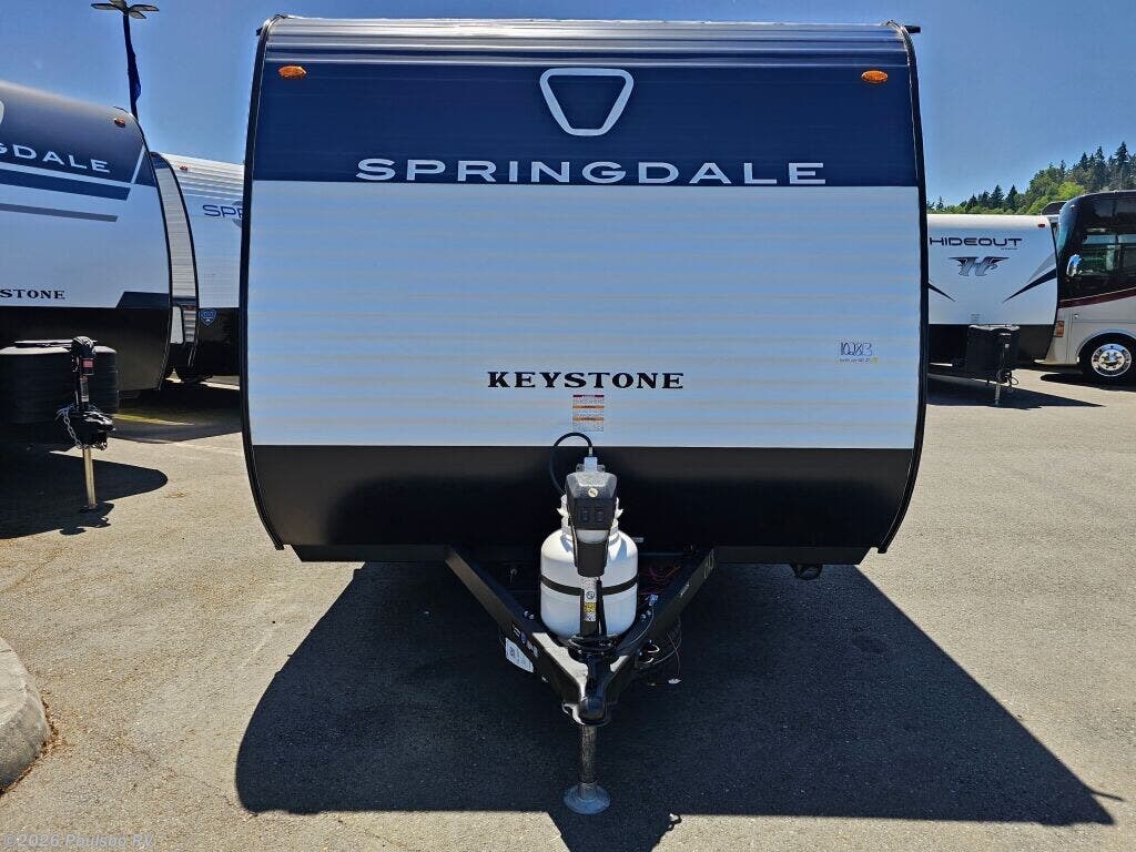 2026 Keystone Springdale Mini Springdale Mini - New Travel Trailer For Sale by Poulsbo RV in Sumner, Washington features Awning