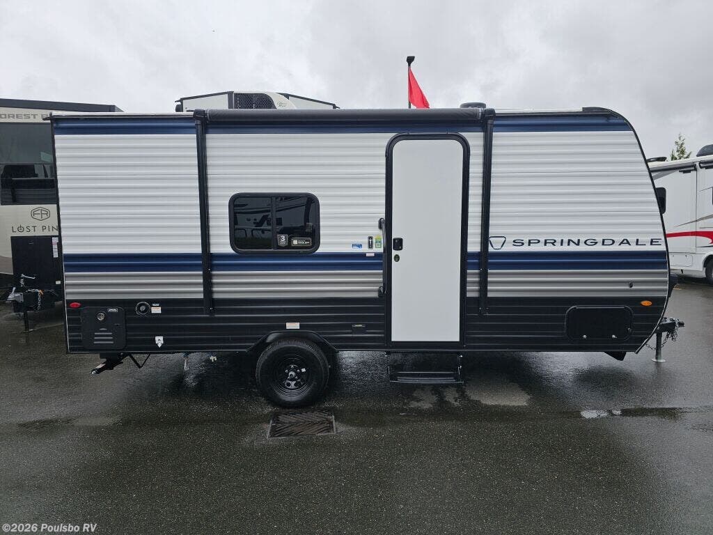 2026 Keystone Springdale Mini Springdale Mini - New Travel Trailer For Sale by Poulsbo RV in Sumner, Washington features Awning