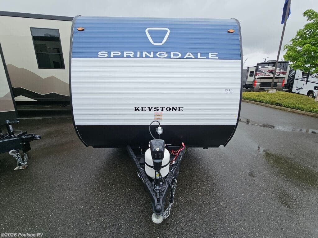 2026 Keystone Springdale Mini Springdale Mini - New Travel Trailer For Sale by Poulsbo RV in Sumner, Washington features Awning