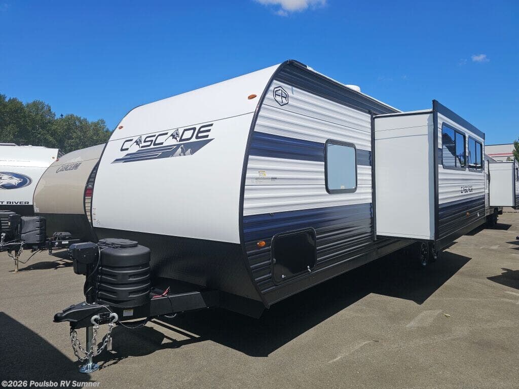 2026 Forest River Cascade Cascade - New Travel Trailer For Sale by Poulsbo RV Sumner in Sumner, Washington features Awning