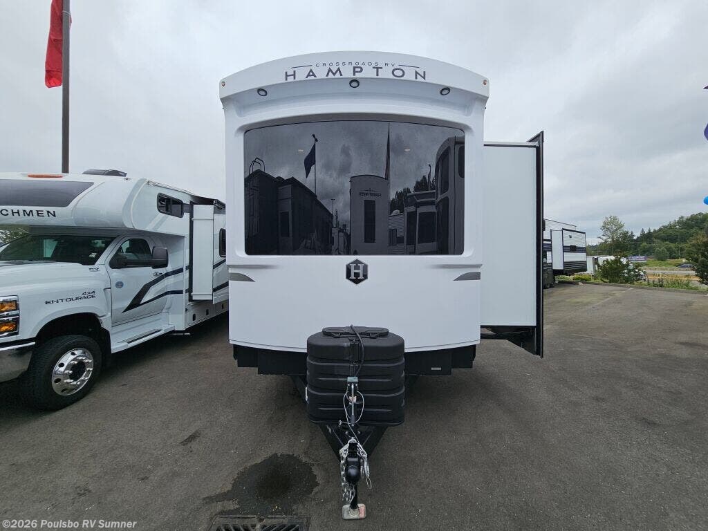 2026 CrossRoads Hampton Hampton - New Destination Trailer For Sale by Poulsbo RV Sumner in Sumner, Washington features Awning