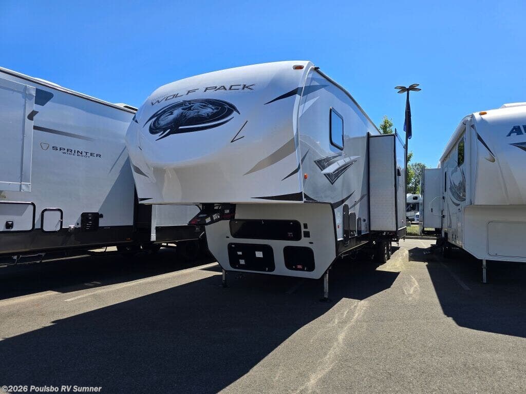 2022 Forest River Cherokee Wolf Pack Cherokee Wolf Pack - Used Fifth Wheel For Sale by Poulsbo RV Sumner in Sumner, Washington features Awning