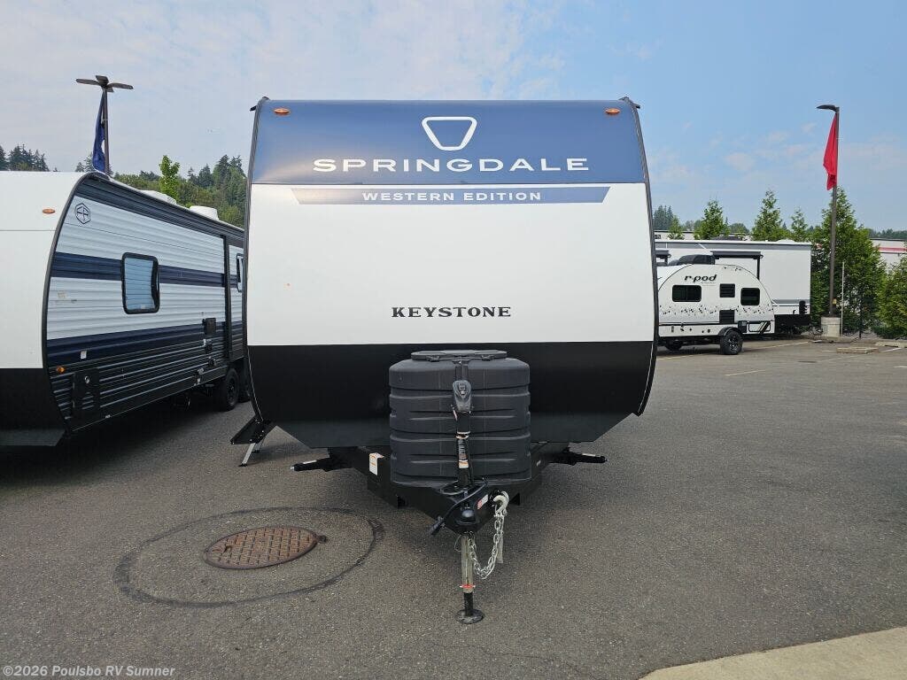 2027 Keystone Springdale Springdale - New Travel Trailer For Sale by Poulsbo RV Sumner in Sumner, Washington features Awning