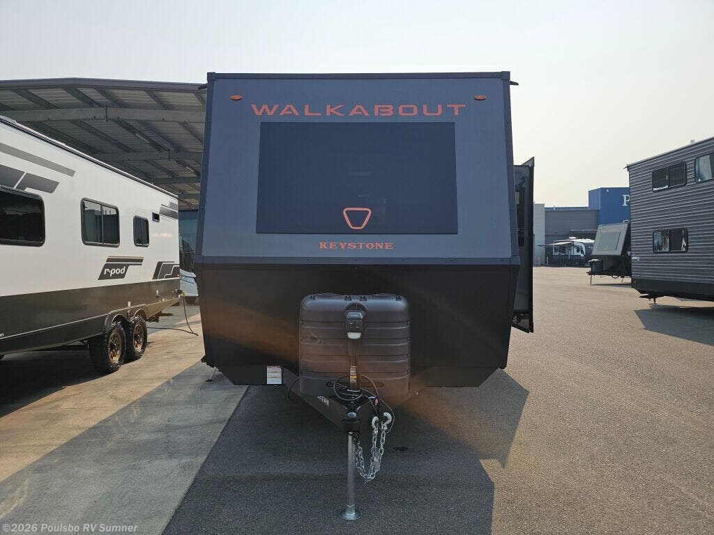 2027 Keystone Walkabout Walkabout - New Travel Trailer For Sale by Poulsbo RV Sumner in Sumner, Washington features Awning