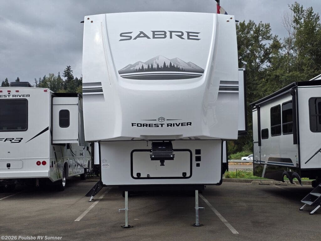 2027 Forest River Sabre Sabre - New Fifth Wheel For Sale by Poulsbo RV Sumner in Sumner, Washington features Awning