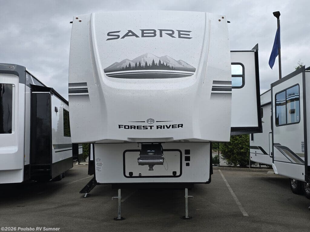 2027 Forest River Sabre Sabre - New Fifth Wheel For Sale by Poulsbo RV Sumner in Sumner, Washington features Awning