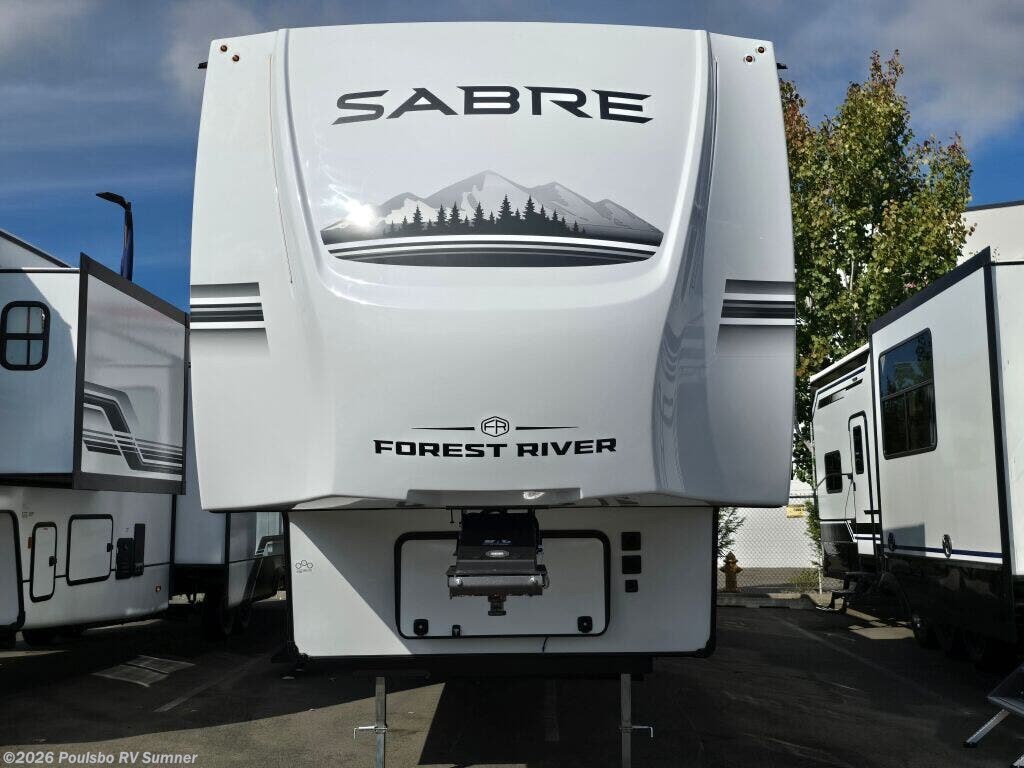 2027 Forest River Sabre Sabre - New Fifth Wheel For Sale by Poulsbo RV Sumner in Sumner, Washington features Awning