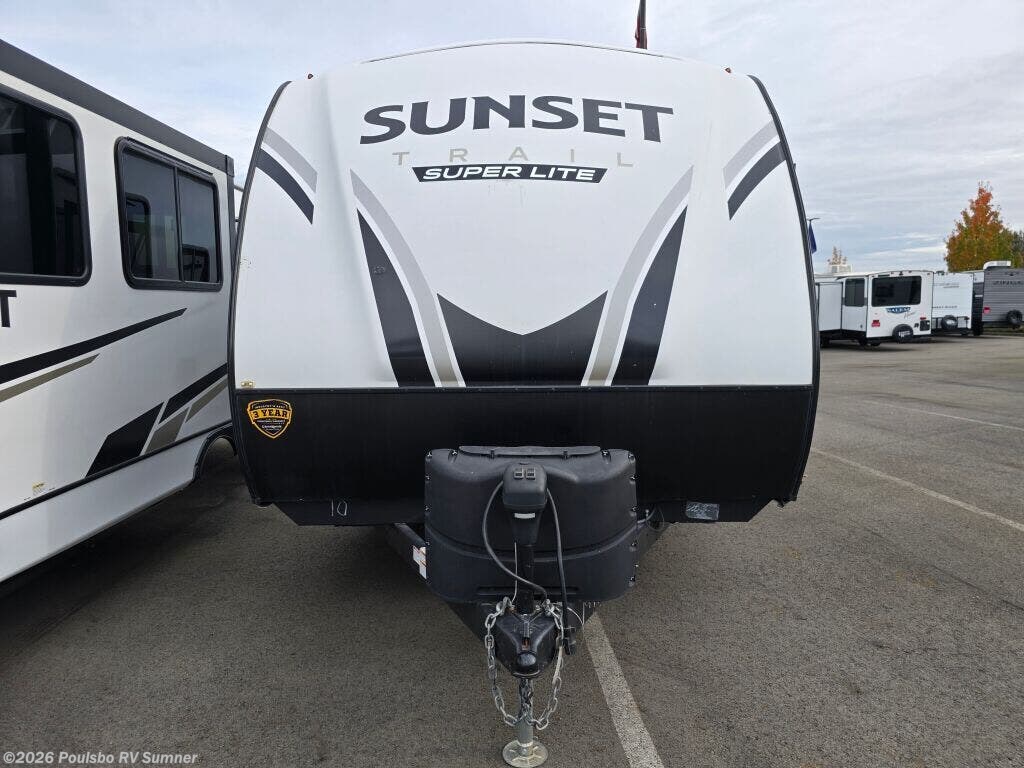 2022 CrossRoads Sunset Trail Super Lite Sunset Trail Super Lite - Used Travel Trailer For Sale by Poulsbo RV Sumner in Sumner, Washington features Awning