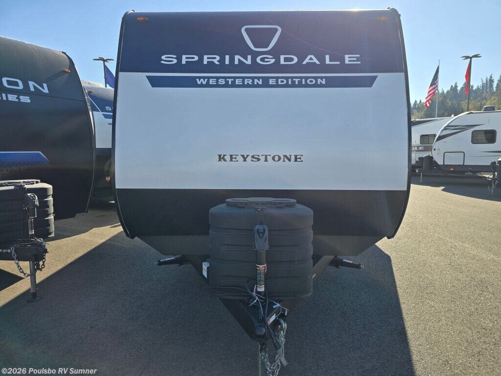 2027 Keystone Springdale Springdale - New Travel Trailer For Sale by Poulsbo RV Sumner in Sumner, Washington features Awning