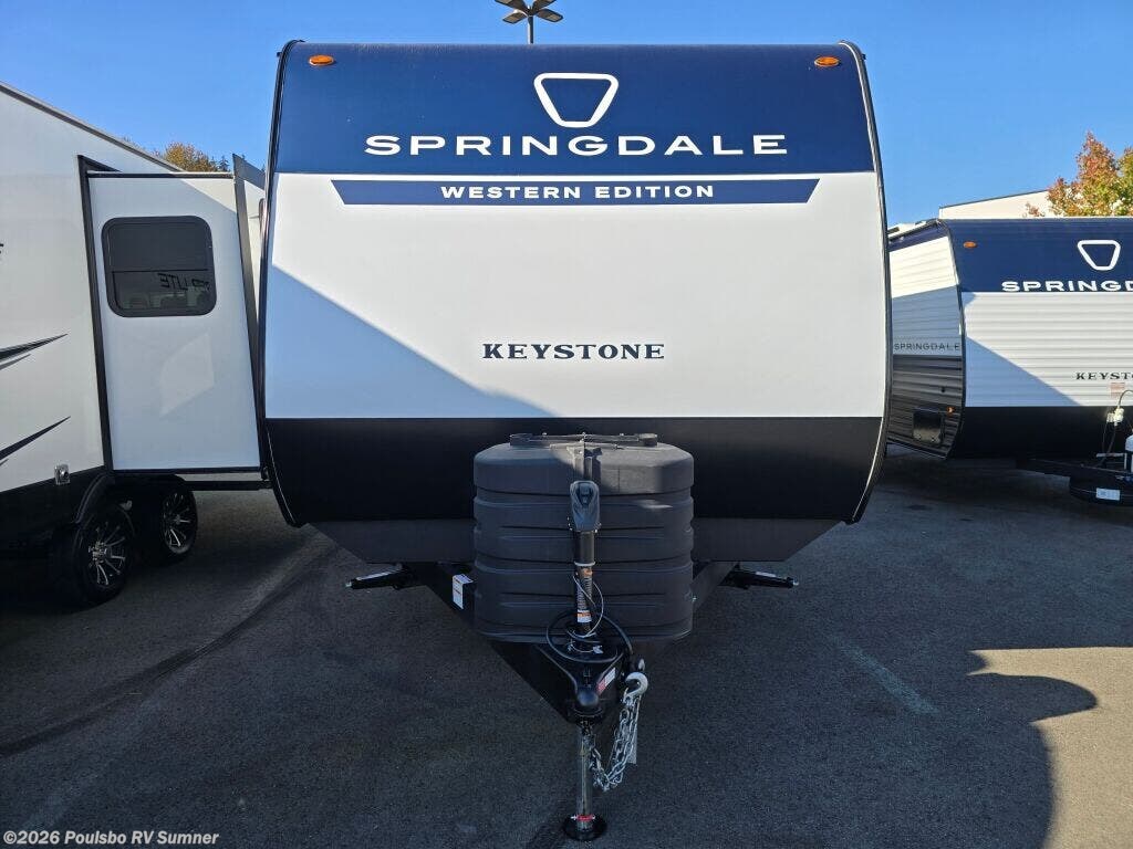 2027 Keystone Springdale Springdale - New Travel Trailer For Sale by Poulsbo RV Sumner in Sumner, Washington features Awning