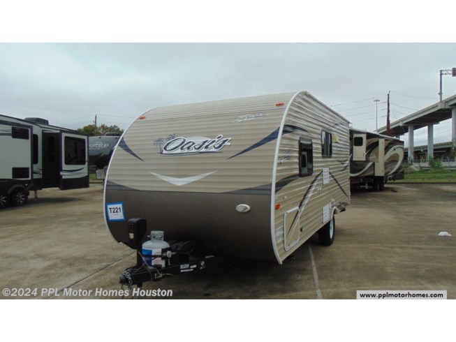 2018 Forest River Shasta 18FQ - Used Travel Trailer For Sale by PPL Motor Homes in Houston, Texas features Slideout, Non-Smoking Unit, Exterior Stereo, Stabilizer Jacks, TV