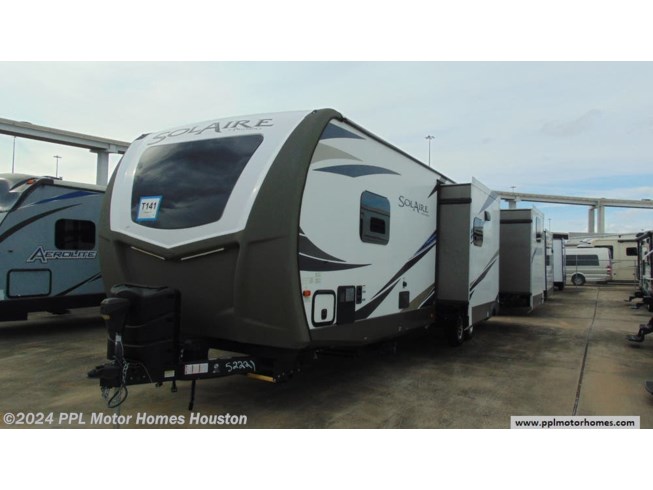 2019 Palomino Solaire 314TSBH - Used Travel Trailer For Sale by PPL Motor Homes in Houston, Texas features Slideout, Stove, Air Conditioning, Refrigerator, Non-Smoking Unit