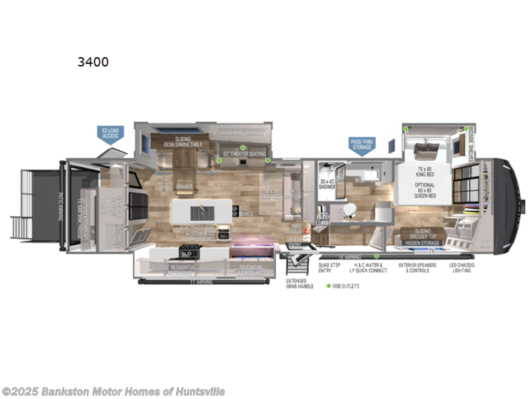 2025 Brinkley RV Model Z 3400 RV for Sale in Huntsville, AL 35816 ...