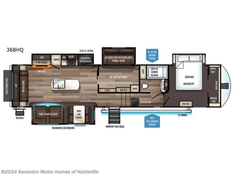 Used 2019 Forest River Sabre 36BHQ available in Huntsville, Alabama