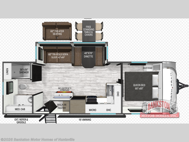 2026 North Trail 250CK by Heartland from Bankston Motor Homes of Huntsville in Huntsville, Alabama