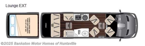 2016 Airstream Interstate Lounge EXT Lounge EXT - Used Class B For Sale by Bankston Motor Homes of Huntsville in Huntsville, Alabama