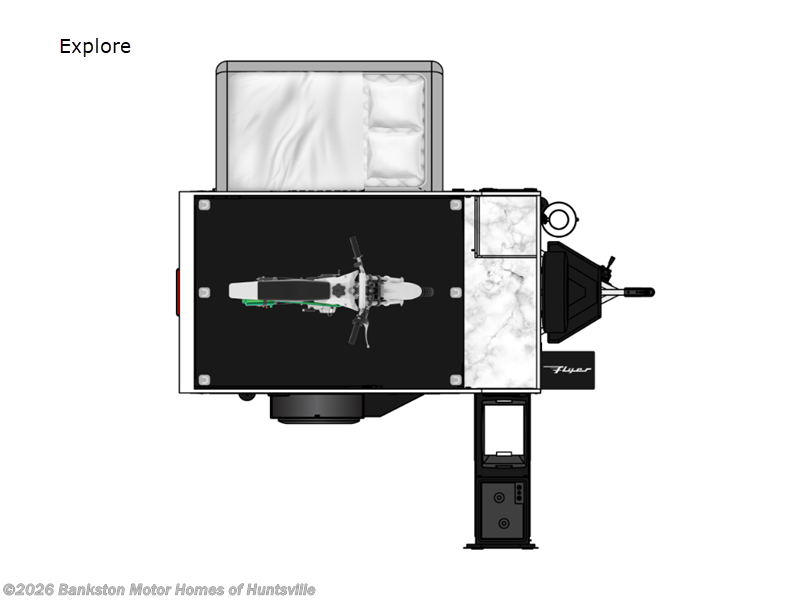 2026 inTech Flyer Explore - New Toy Hauler For Sale by Bankston Motor Homes of Huntsville in Huntsville, Alabama
