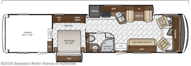 2019 Newmar Canyon Star 3927 - Used Class A For Sale by Bankston Motor Homes of Huntsville in Huntsville, Alabama