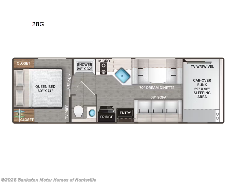 2026 Thor Motor Coach Chateau 28G - New Class C For Sale by Bankston Motor Homes of Huntsville in Huntsville, Alabama
