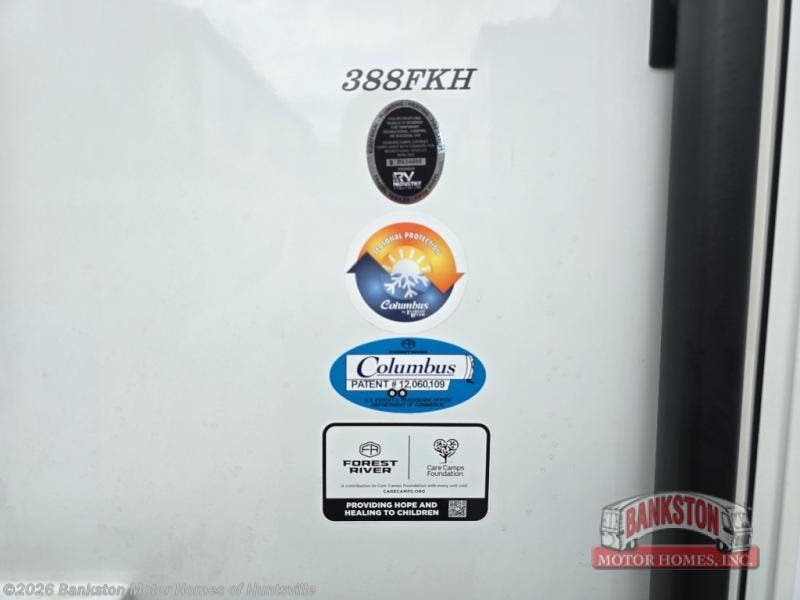 New 2026 Forest River Columbus 388FKH available in Huntsville, Alabama