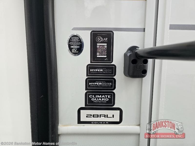 New 2026 Keystone Cougar Half-Ton 28RLI available in Huntsville, Alabama