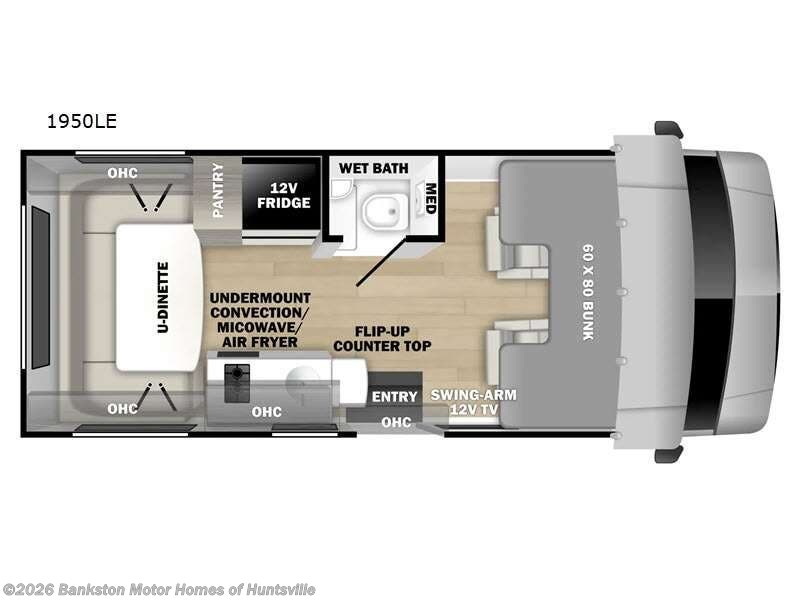 2026 Forest River Sunseeker LE 1950LE - New Class C For Sale by Bankston Motor Homes of Huntsville in Huntsville, Alabama