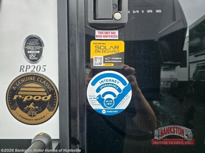 New 2026 Forest River R Pod RP-205 available in Huntsville, Alabama