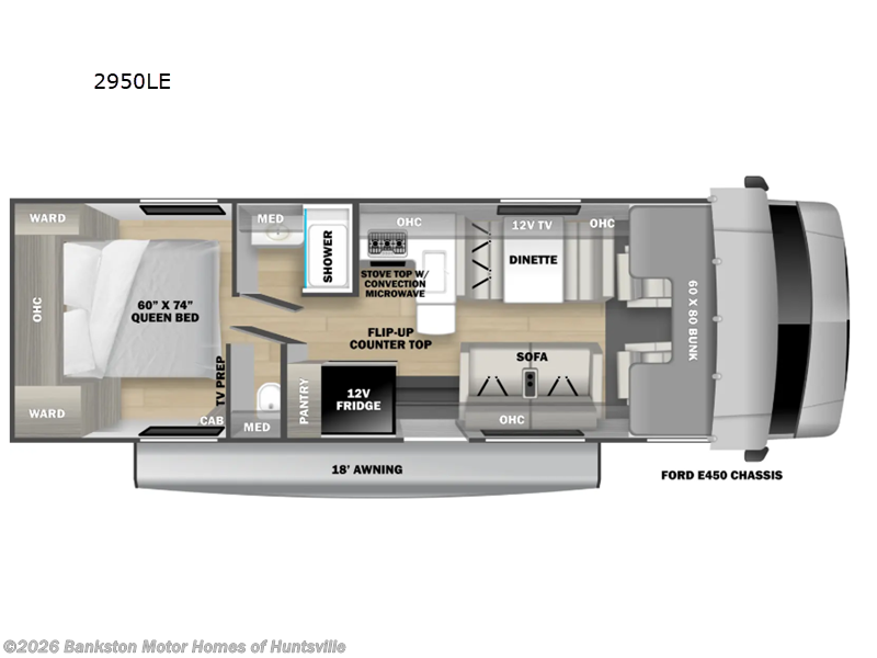 2027 Forest River Sunseeker 2950LE - New Class C For Sale by Bankston Motor Homes of Huntsville in Huntsville, Alabama