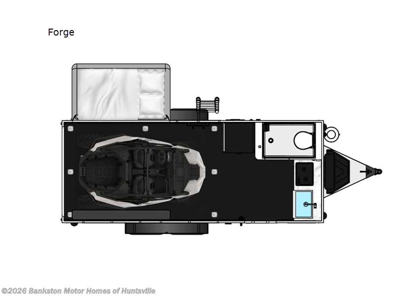 2026 inTech Flyer Forge - New Toy Hauler For Sale by Bankston Motor Homes of Huntsville in Huntsville, Alabama