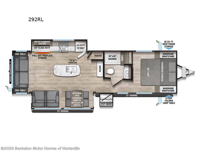 2026 Alliance RV Delta 292RL - New Travel Trailer For Sale by Bankston Motor Homes of Huntsville in Huntsville, Alabama features Slideout