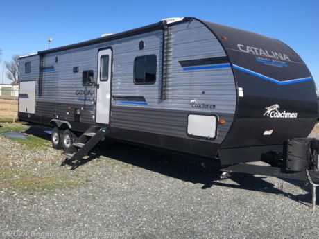 &lt;p&gt;&lt;span style=&quot;font-size: 16px; color: #169179;&quot;&gt;&lt;strong&gt;2023 Catalina 343BHTS&amp;nbsp;&lt;/strong&gt;&lt;/span&gt;&lt;/p&gt;
&lt;p&gt;&lt;em&gt;Bunkhouse, Outdoor Kitchen, Solar Package...&lt;/em&gt;&lt;/p&gt;
&lt;p&gt;&lt;span style=&quot;font-style: italic; font-weight: bold; color: #ba372a;&quot;&gt;Our Sale Price Includes: Pre-Delivery Inspection, RV/Marine Battery, Propane Bottles Filled, Walk Thru Orientation &amp;amp; Factory Freight Charges...&lt;/span&gt;&lt;/p&gt;
