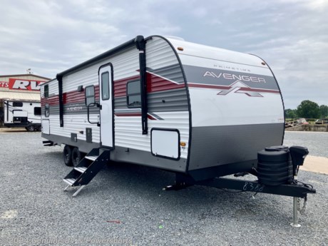 &lt;p class=&quot;MsoNormal&quot;&gt;&lt;strong&gt;2024 Prime Time Avenger 27DBS Travel Trailer...&lt;/strong&gt;&lt;/p&gt;
&lt;p class=&quot;MsoNormal&quot;&gt;&lt;em&gt;Bunkhouse, Theater Seating, Outdoor Kitchen...&lt;/em&gt;&lt;/p&gt;
&lt;p class=&quot;MsoNormal&quot;&gt;&lt;strong&gt;Features Include:&lt;/strong&gt;&lt;/p&gt;
&lt;ul&gt;
&lt;li class=&quot;MsoNormal&quot;&gt;Elite Package&lt;/li&gt;
&lt;li class=&quot;MsoNormal&quot;&gt;Advantage Package&lt;/li&gt;
&lt;li class=&quot;MsoNormal&quot;&gt;Electric Fireplace&lt;/li&gt;
&lt;li class=&quot;MsoNormal&quot;&gt;Theater Seating&lt;/li&gt;
&lt;li class=&quot;MsoNormal&quot;&gt;10 cf 12v/DC Refrigerator/Freezer&lt;/li&gt;
&lt;li class=&quot;MsoNormal&quot;&gt;Power Tongue Jack&lt;/li&gt;
&lt;li class=&quot;MsoNormal&quot;&gt;Power Patio Awning - 16&lt;/li&gt;
&lt;li class=&quot;MsoNormal&quot;&gt;15,000 btu Ducted Air Conditioner&lt;/li&gt;
&lt;li class=&quot;MsoNormal&quot;&gt;13,500 btu Air Conditioner - Bedroom&lt;/li&gt;
&lt;li class=&quot;MsoNormal&quot;&gt;50&amp;rdquo; LED Television&lt;/li&gt;
&lt;li class=&quot;MsoNormal&quot;&gt;Bluetooth Stereo System&lt;/li&gt;
&lt;li class=&quot;MsoNormal&quot;&gt;Winegard 360+ Antenna w/ WiFi Prep&lt;/li&gt;
&lt;/ul&gt;
&lt;p&gt;&lt;span style=&quot;font-style: italic; font-weight: bold;&quot;&gt;Our Sale Price Includes: &amp;nbsp;Pre-Delivery Inspection, RV/Marine Battery, Propane Bottles Filled, Walk&amp;nbsp;Thru&amp;nbsp;Orientation &amp;amp; Factory Freight Charges...&lt;/span&gt;&lt;/p&gt;