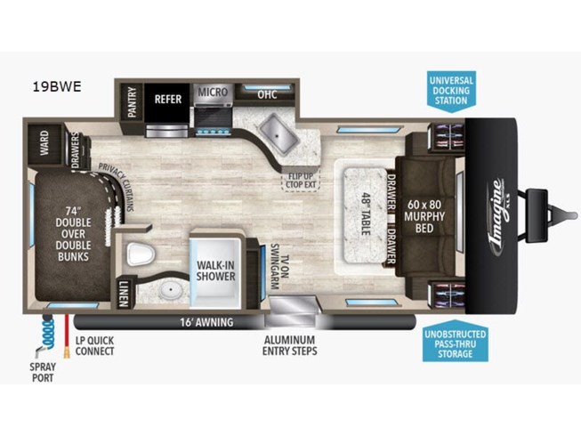2020 Grand Design Imagine Xls 19bwe Rv For Sale In Corinth Tx 76210 90625 Rvusa Com Classifieds