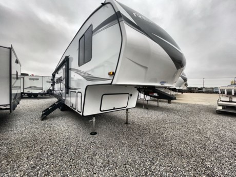 &lt;p&gt;The whole family will enjoy camping in this fifth wheel! The kiddos will love having their own privacy with the&amp;nbsp;rear private bunkhouse&amp;nbsp;that has a 30&quot; top bunk above a set of drawers, a 34&quot; top bunk above a 48&quot; lower bunk, and a TV prep area. You will enjoy having your own private retreat too with a front private bedroom that has a&amp;nbsp;queen bed&amp;nbsp;for a good night&#39;s rest and a wardrobe for your hang up clothes. You could even transform the 80&quot; U-shaped dinette and tri-fold sofa into extra sleeping spaces, and the dinette could be switched out for the&amp;nbsp;optional 78&quot; theater seating. The chef will have an easy time preparing their best dishes with the three burner cooktop and&amp;nbsp;flip-up countertop&amp;nbsp;or they can breathe in some fresh air while they cook at the outside kitchen with a griddle and 1.6 cu. ft. refrigerator for a cold beverage!&lt;/p&gt;
&lt;p&gt;&amp;nbsp;&lt;/p&gt;
&lt;p&gt;With any Reflection 150 Series fifth wheel by Grand Design, there is more available payload capacity and a broader range of half-ton trucks capable of towing this fifth wheel, and no slider hitch is needed thanks to the 90-degree turning radius which makes them short bed friendly and easier to tow. The mandatory Ultimate Power package provides a &quot;One-Touch&quot; automatic leveling system and a detachable power cord with LED light for easy setup, plus motion sensor pass-through lighting and entry lighting, and the Tire Linc TPMS will help you stay safe on the road. The interior offers residential luxury from the cabinetry and premium congoleum flooring, plus the booth dinette to the residential-style window treatment. Make your refined decision today!&amp;nbsp;&lt;/p&gt;