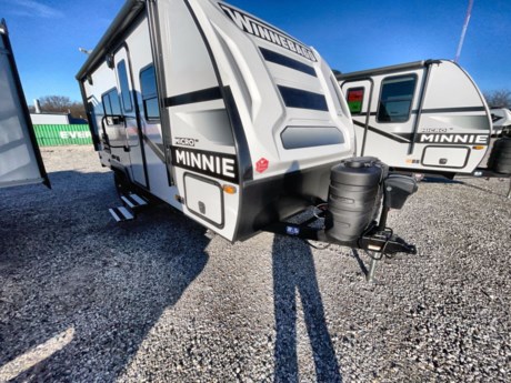 &lt;p&gt;The 2021 Winnebago Micro Minnie 2108TB is a well-designed and compact travel trailer that offers a perfect blend of comfort, style, and versatility for travelers on the go. Despite its relatively small size, this travel trailer provides an efficient and comfortable living space that&#39;s ideal for couples or small families. With a thoughtful layout and quality construction, the Micro Minnie 2108TB is a fantastic choice for those seeking a balance between mobility and a comfortable home away from home.&lt;/p&gt;
&lt;p&gt;Inside the 2021 Micro Minnie 2108TB, you&#39;ll find a practical and cozy interior. The front of the trailer features a comfortable queen-size bed with wardrobes on either side, offering a private and inviting bedroom space. The central living area includes a U-shaped dinette that doubles as a dining area or can be converted into additional sleeping space if needed. The well-appointed kitchen is equipped with modern appliances, including a refrigerator, range, microwave, and sink, making meal preparation a breeze. The bathroom is efficiently designed, offering a toilet, shower, and sink. Built with Winnebago&#39;s dedication to quality and durability, the Micro Minnie 2108TB features a sturdy frame, insulated walls, and an efficient heating and cooling system, ensuring that you can travel in comfort and style, no matter where your adventures take you. If you&#39;re in search of a travel trailer that offers a compact, efficient, and comfortable living space, the 2021 Winnebago Micro Minnie 2108TB is a great choice for those looking to explore the open road while enjoying the comforts of home.&lt;/p&gt;