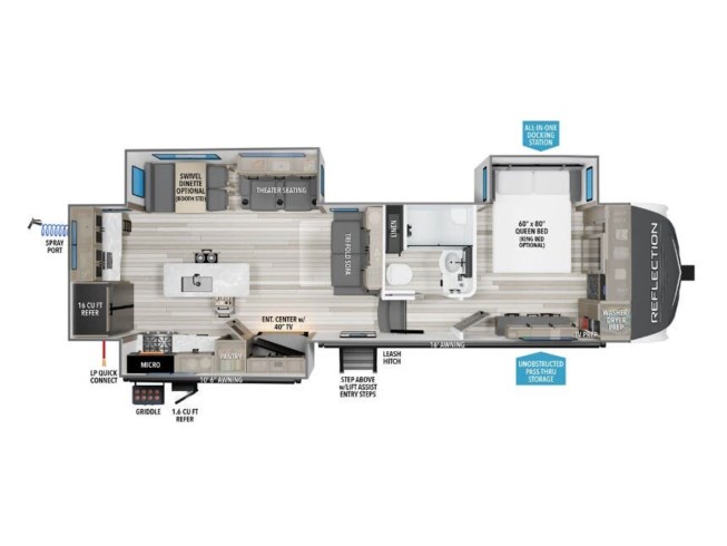 2024 Grand Design Reflection 320MKS - New Fifth Wheel For Sale by McClain