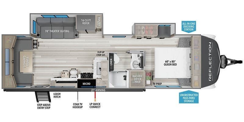 2025 Grand Design Reflection 296RDTS - New Travel Trailer For Sale by McClain's RV Rockwall in Rockwall, Texas