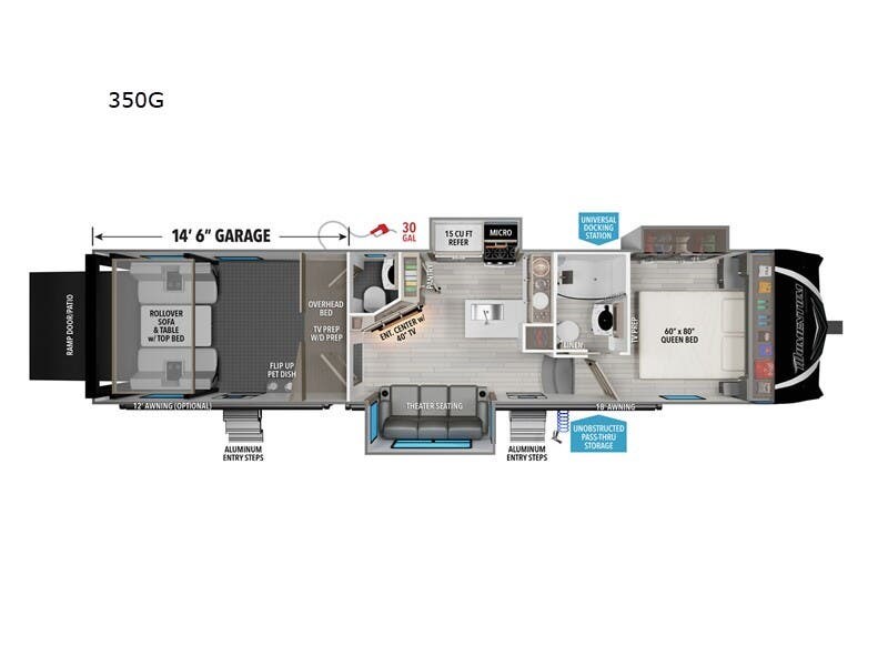 2026 Grand Design Momentum G-Class 350G - New Fifth Wheel For Sale by McClain's RV Rockwall in Rockwall, Texas