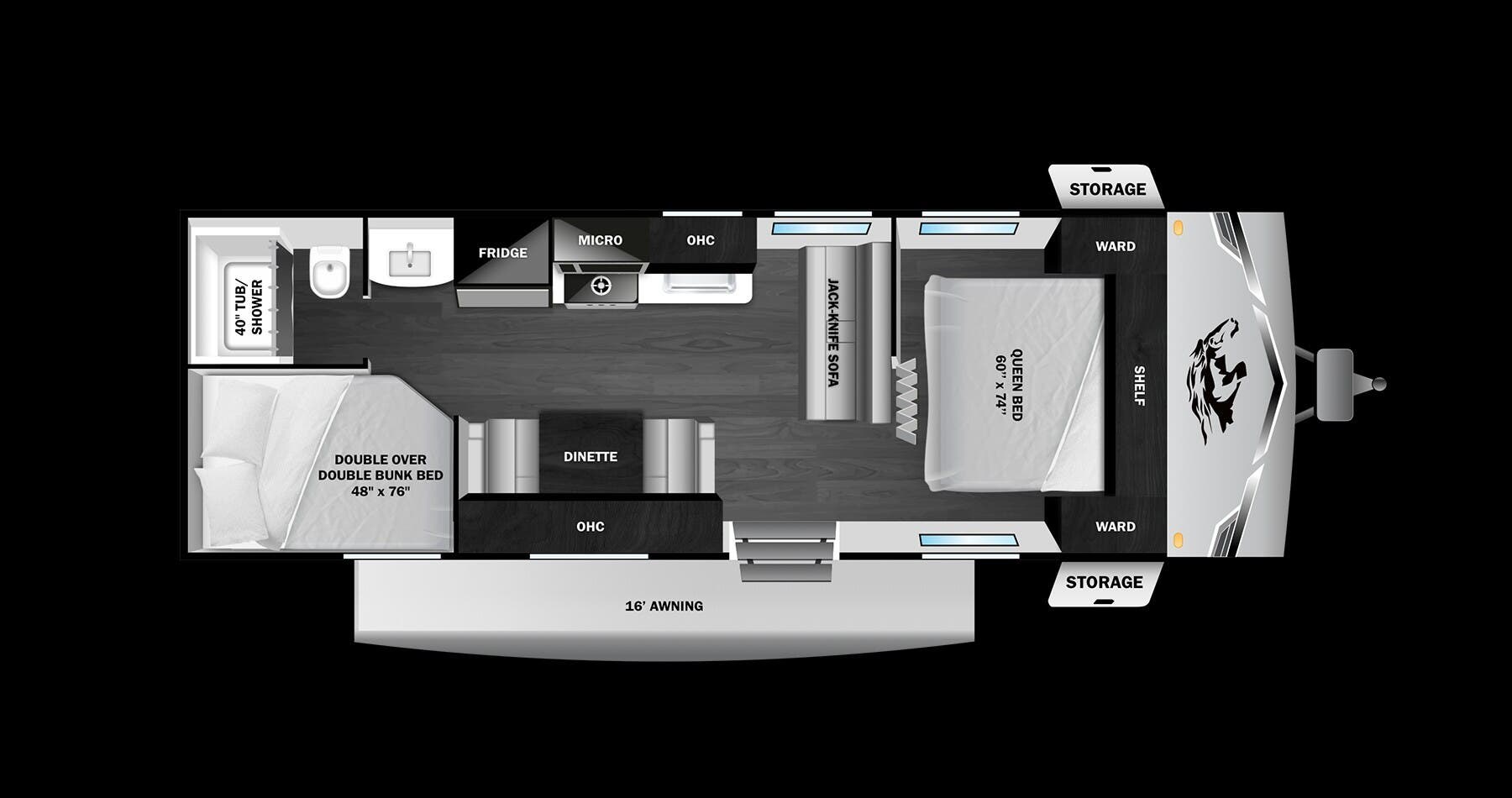 2026 Highland Ridge Open Range CONV 26DB - New Travel Trailer For Sale by McClain's RV Rockwall in Rockwall, Texas