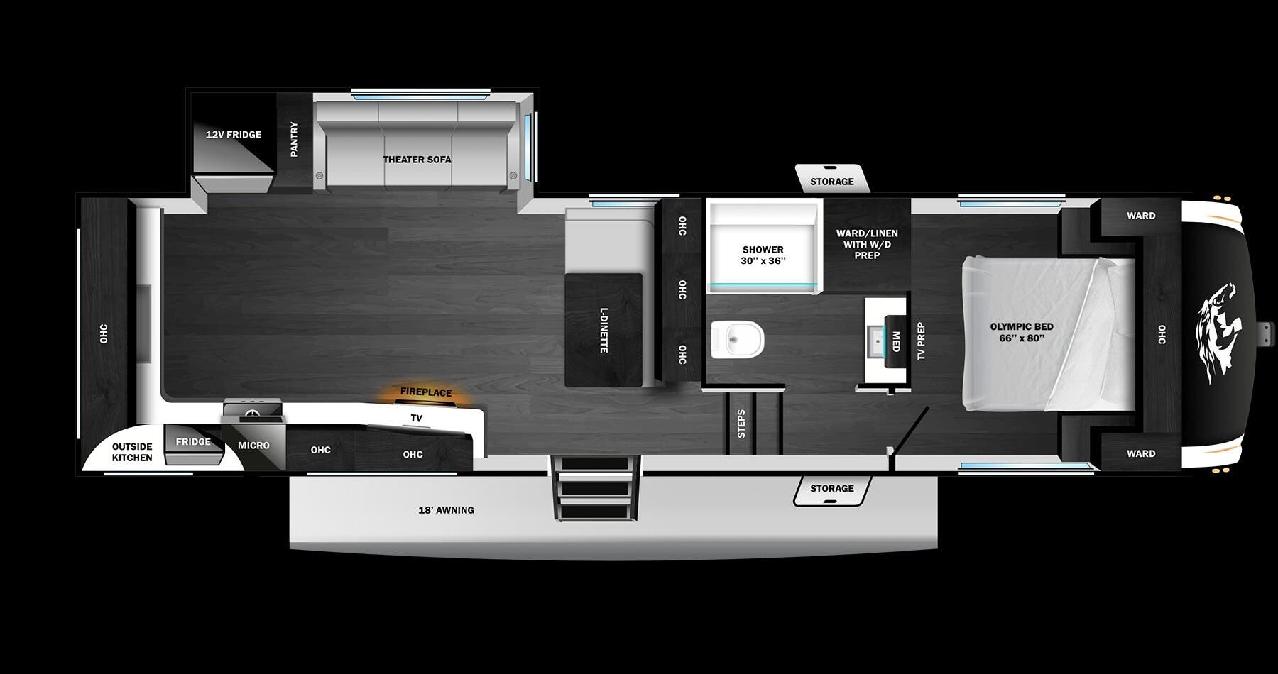 2026 Highland Ridge Open Range Roamer 27RKSS - New Fifth Wheel For Sale by McClain's RV Rockwall in Rockwall, Texas