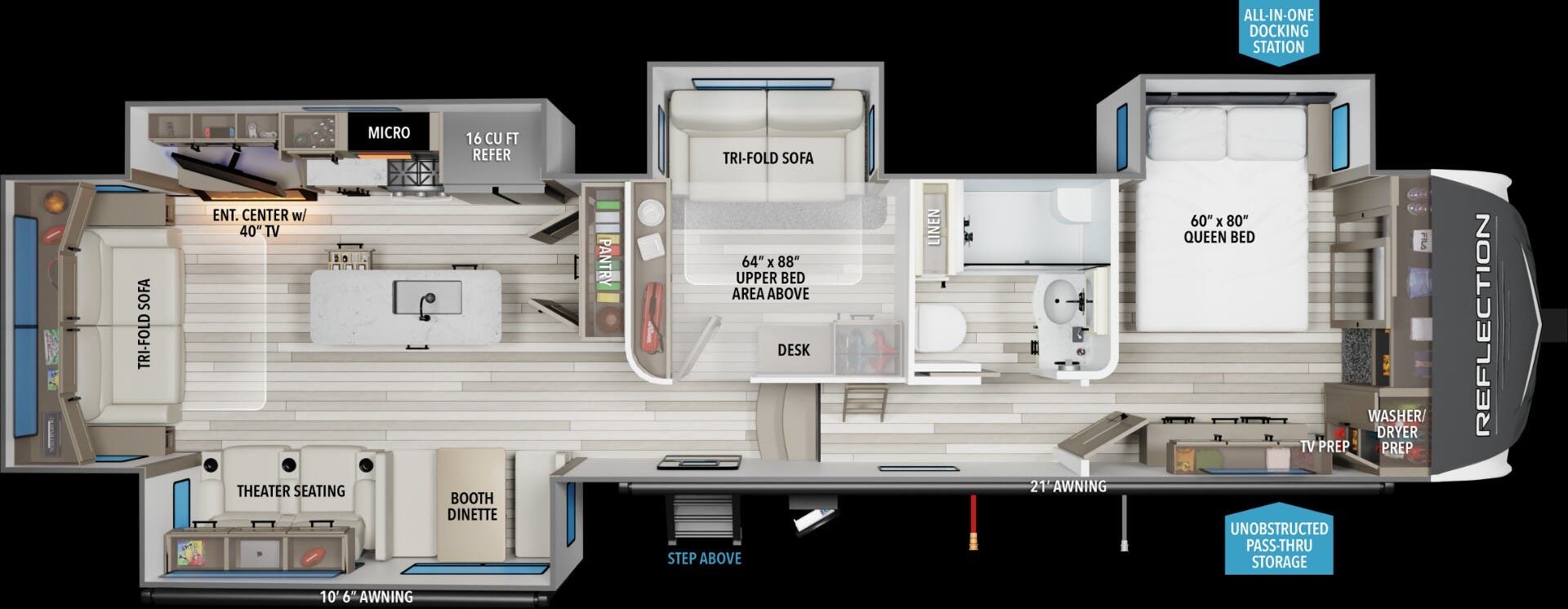 2026 Grand Design Reflection 367BHS - New Fifth Wheel For Sale by McClain's RV Rockwall in Rockwall, Texas